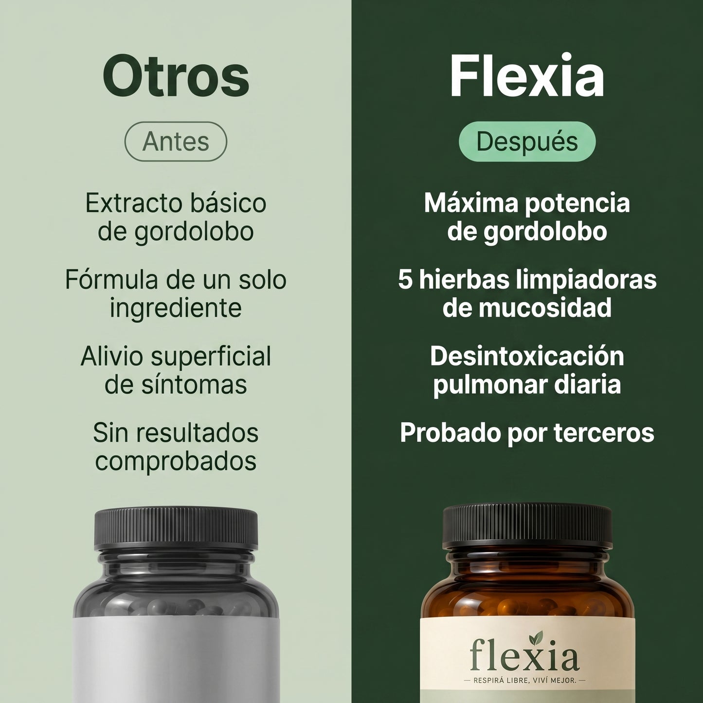 Flexia | ¡Elimina la mucosidad acumulada y recupera la respiración en solo 7 días!