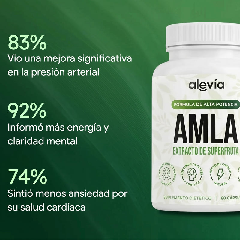 AMLA - Bajá tu presión arterial de forma natural, reparando tus vasos sanguíneos desde adentro