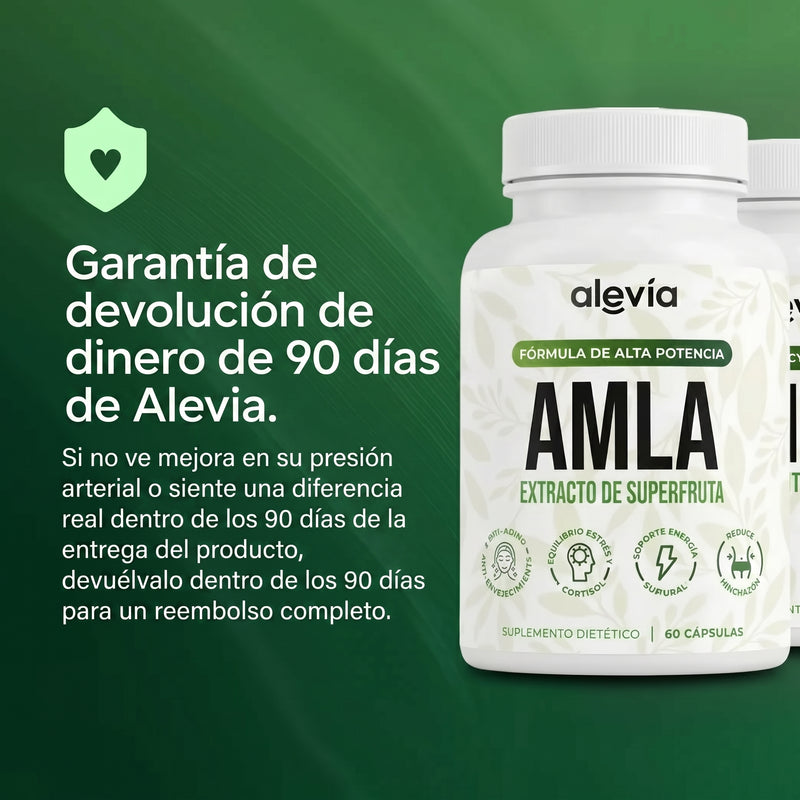 AMLA - Bajá tu presión arterial de forma natural, reparando tus vasos sanguíneos desde adentro